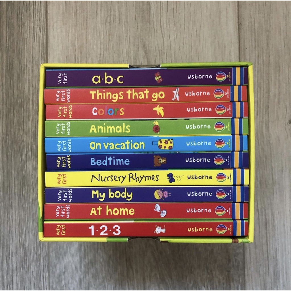 Bộ quà tặng Usborne Very First Words B00ki
