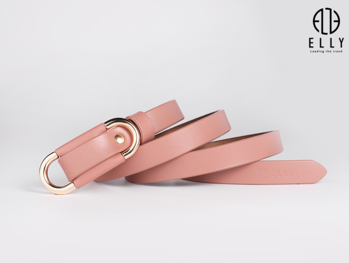 [Brand Day] Dây thắt lưng nữ cao cấp da thật ELLY – ED57