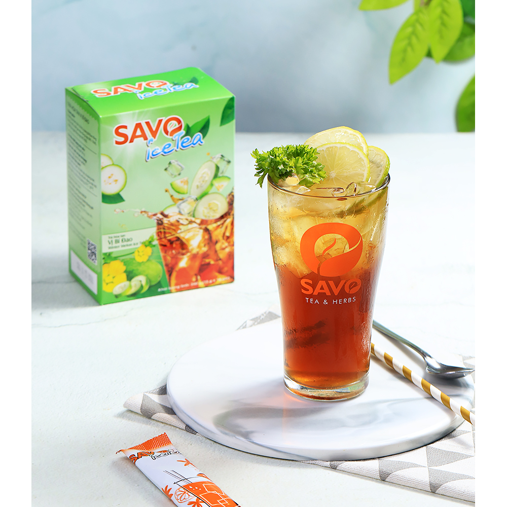 SAVO TRÀ HÒA TAN - VỊ BÍ ĐAO (Hộp 16 gói)