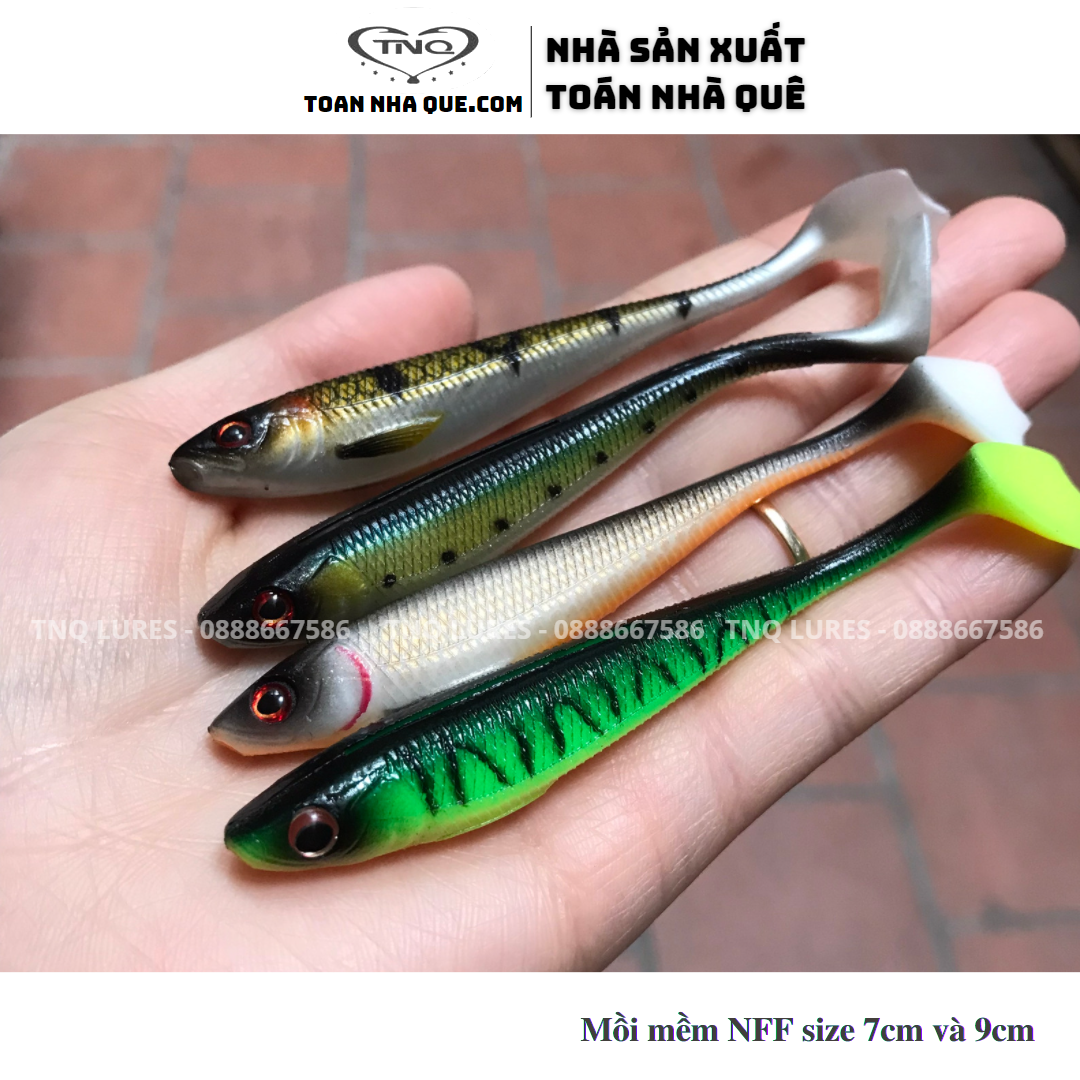 Mồi mềm NFF câu lure cá lóc - TNQ LURES