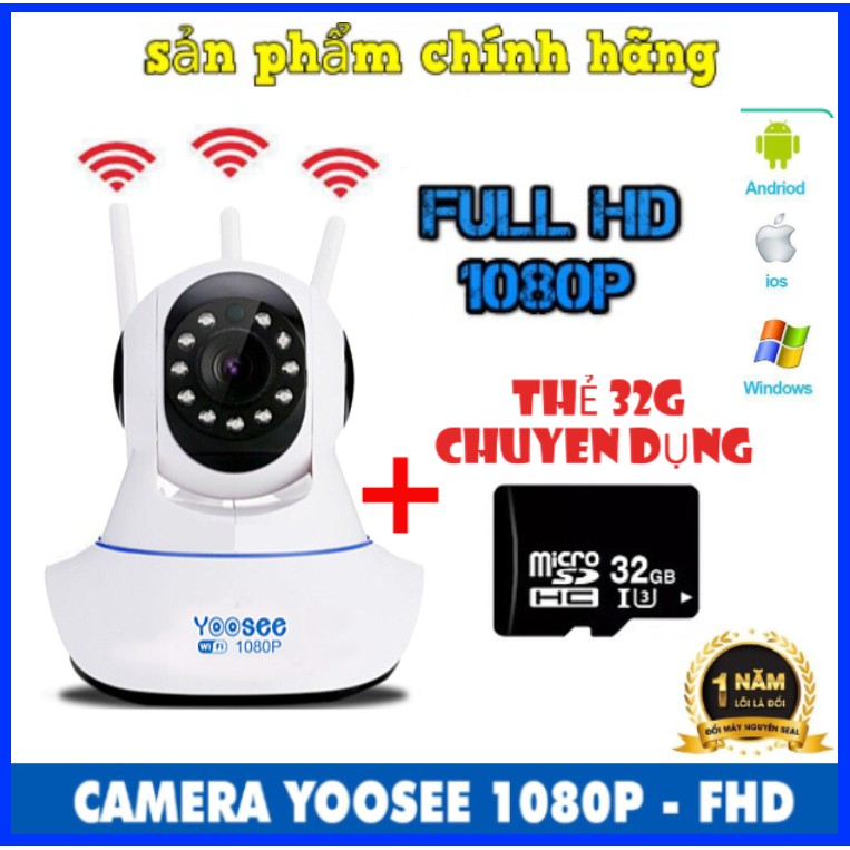 Camera ip yoosee full hot sale hd