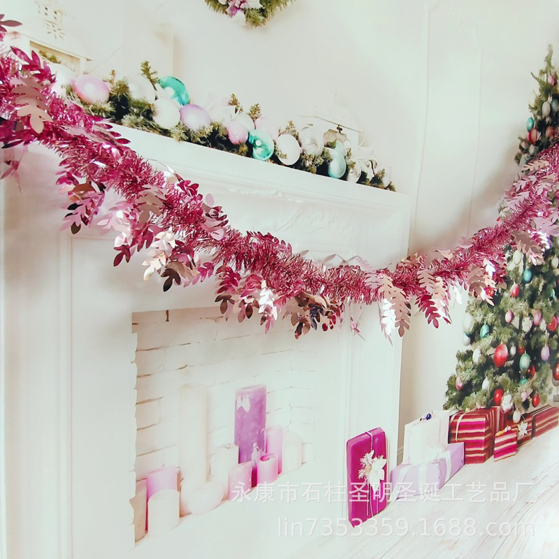 DÂY THÔNG CHỒN 9CM, 12CM, 15CM DÀI 2M TRANG TRÍ NOEL