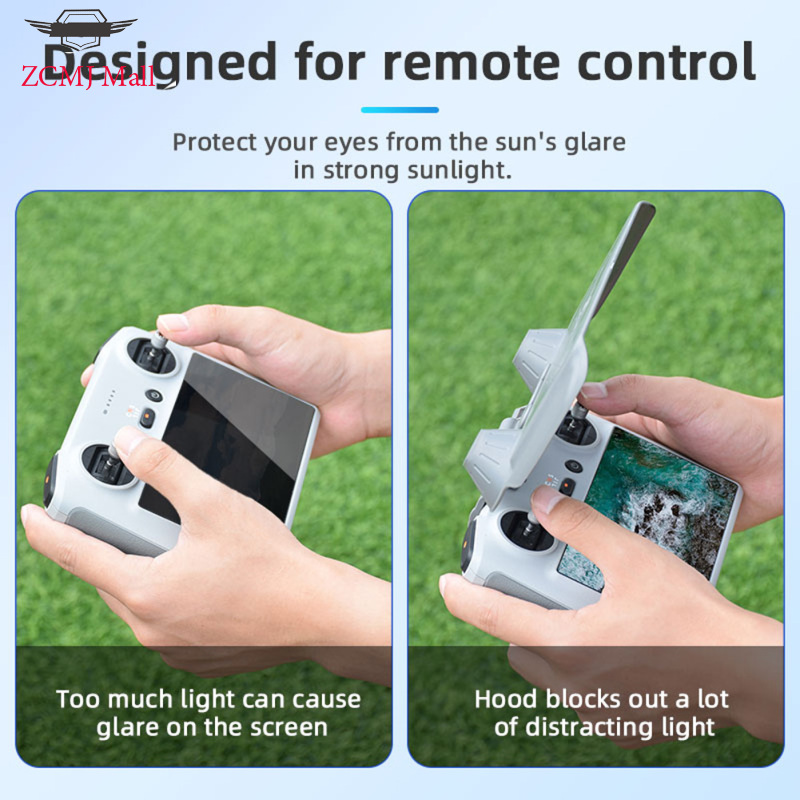 ZCMJ Mall Protective Cover Sun Hood Controller Protector Sunhood Screen Protection Accessories Compatible For DJI Mavic 3 Pro Air 2 RC