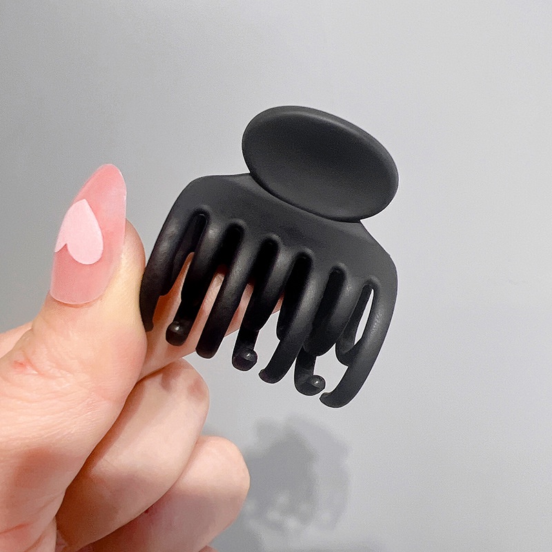 Kẹp Tóc Càng Cua Mini Màu Trơn Thanh Lịch Cho Nữ