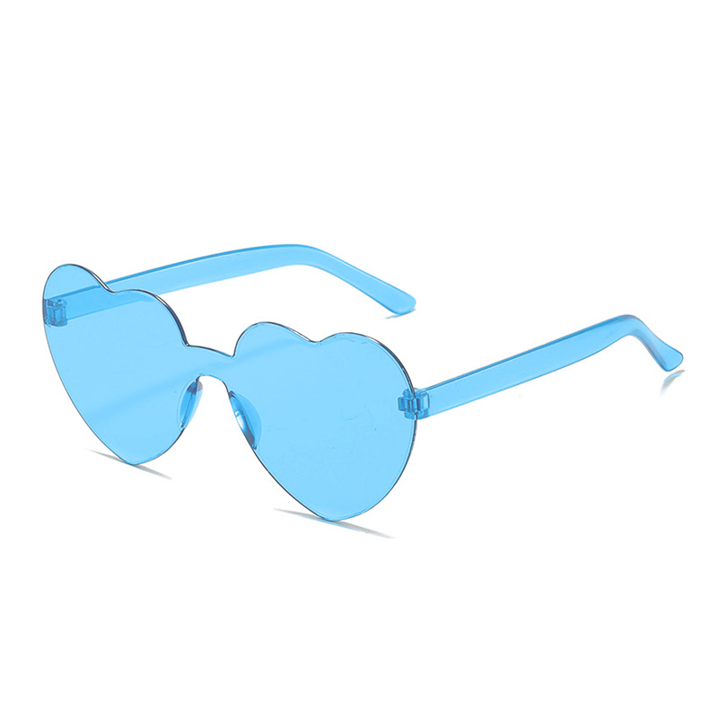 MIAOYA Fashion Jewelry Shop Colorful Heart Sunglasses For Women Tik Tok hot Item Accessories For Couples Exquisite Birthday Gifts