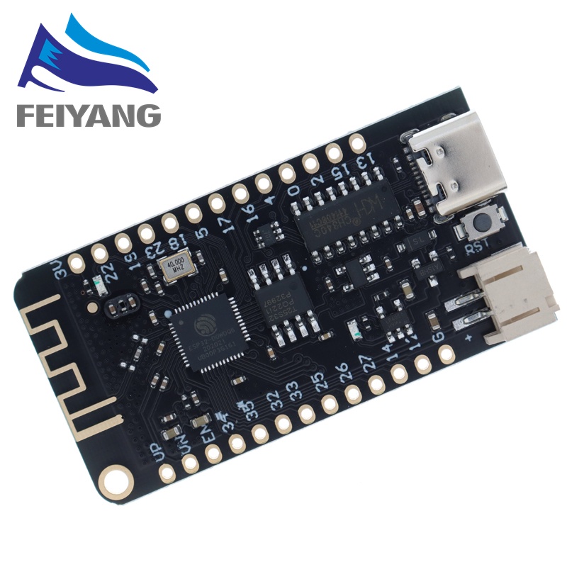 179 Ăng Ten Phát Triển Wifi WEMOS Lite V1.0.0 ESP32 ESP-32 REV1 CH340G Python 4MB Micro / Type-C USB Cho arduino