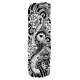 hot Sea Snake Full Arm Waterproof Temporary Tattoo Sticker, Long-lasting for 1-2 weeks, Realistic Semi-Permanent Fake Tattoo. 