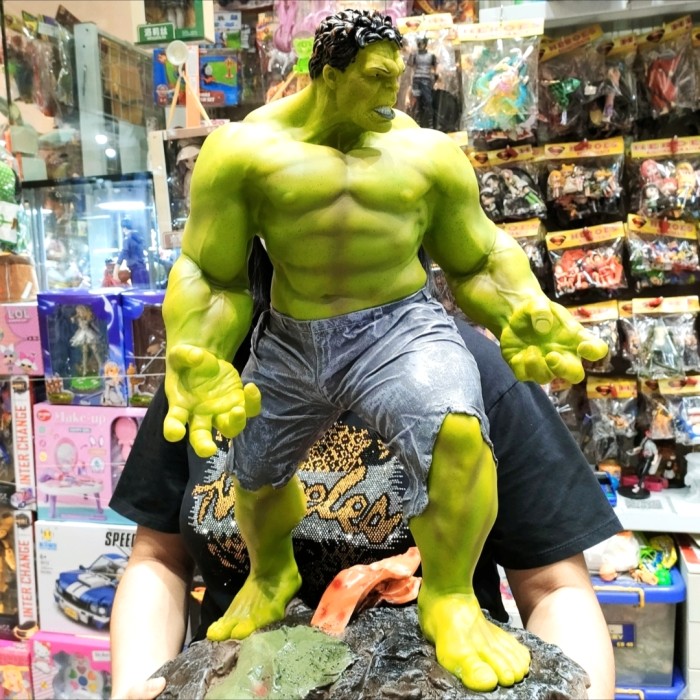 ACTION FIGURE HULK MARVEL AVENGERS BIG JUMBO HULK STATUE 60CM HULK ...