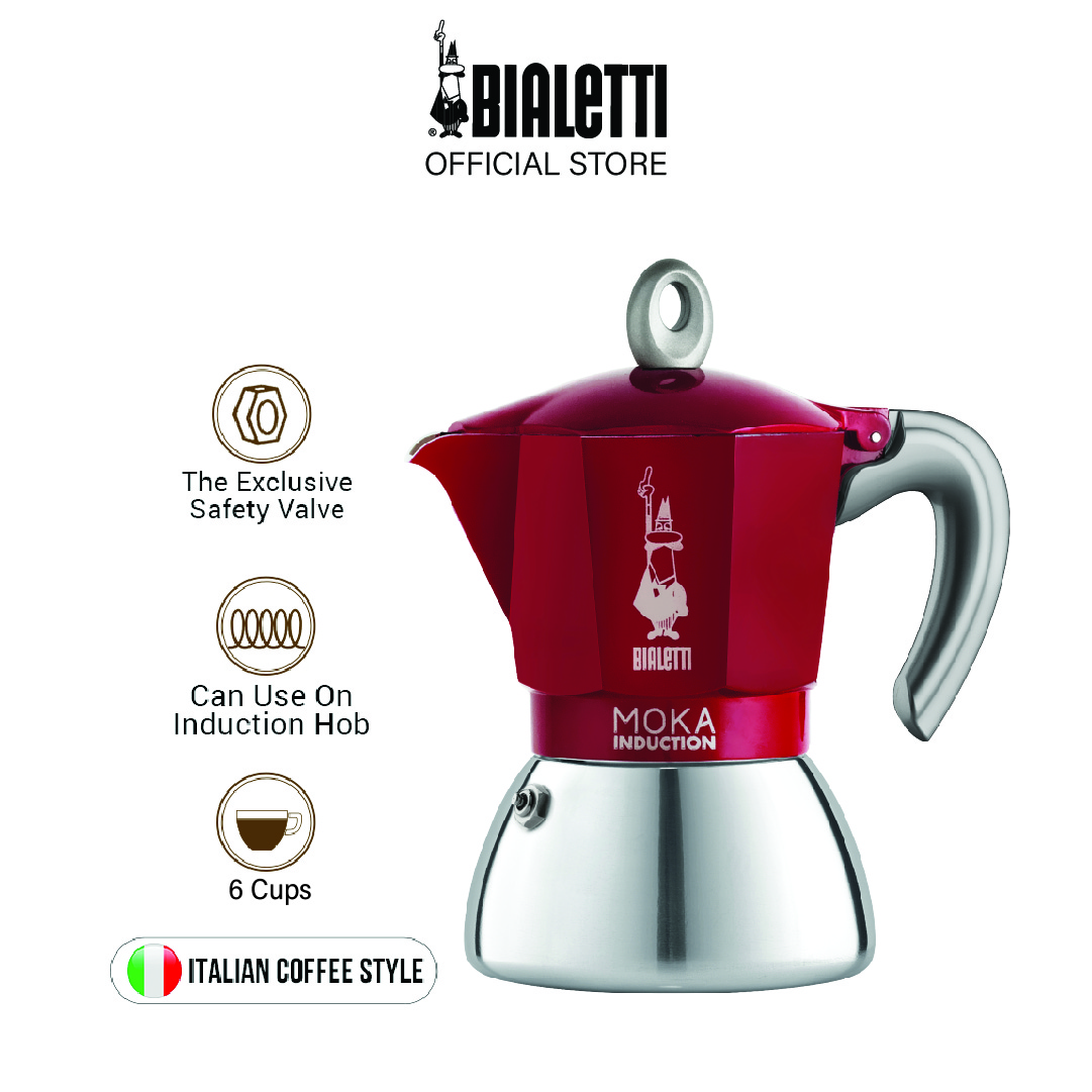 New Bialetti Moka Induction Coffee Pot Moka Pot Espresso Coffee Moka