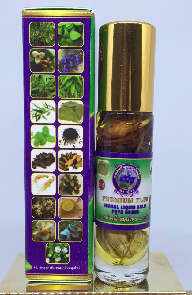 06 Dầu PUYA BRAND 19 Vị Thảo Dược THÁI LAN (8ml/chai)