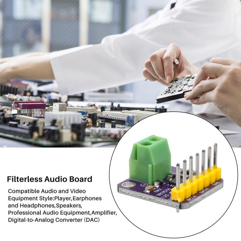 Max98357 I2S 3W Class D Amplifier Breakout Interface Dac Decoder Module Filterless Audio Board For Esp32