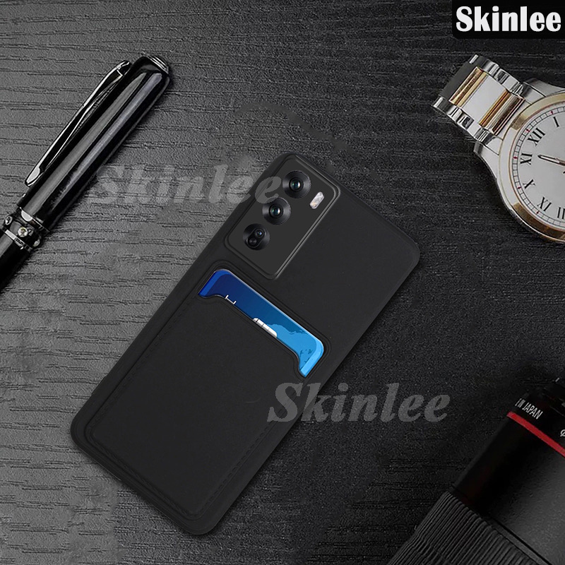 Phone case For OPPO Reno 12 Back cover Card Slot Card Silica Gel Soft Holder Wallet Case For OPPO Reno12 Pro Cover cases. 