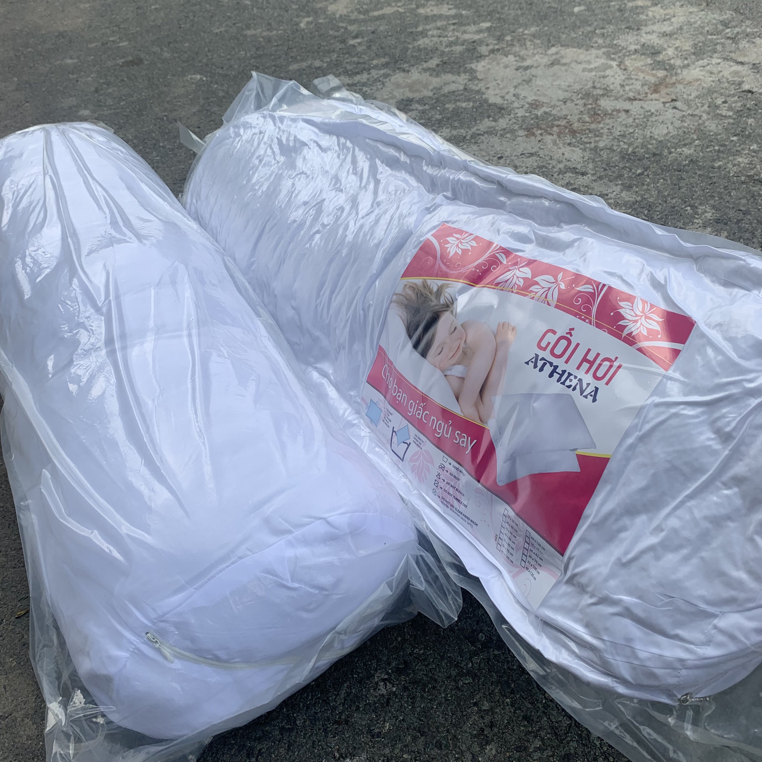 Ruột Gối Ôm Athena Cao Cấp 100% Từ Sợi Bông