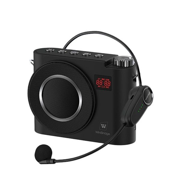 WinBridge S388 Rechargeable Bluetooth with Wireless Headset Microphone