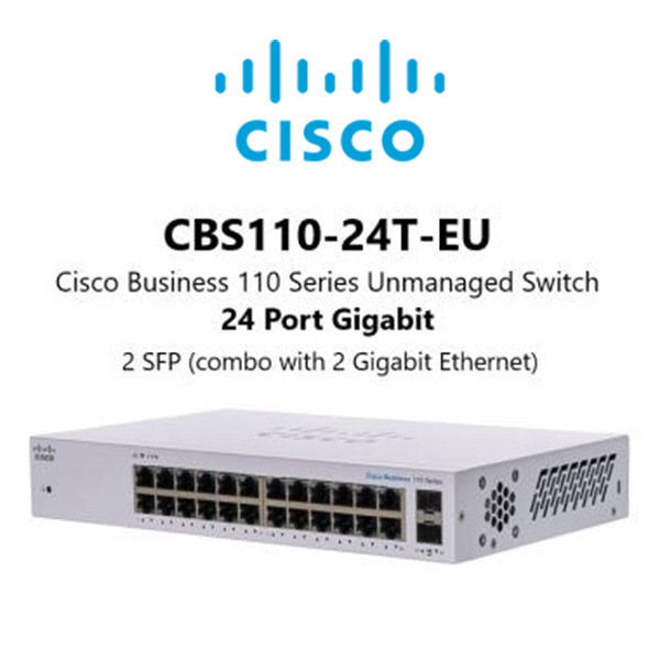 Switch Cisco CBS110-24T-EU 24 ports 1Gbps - Hàng có sẵn
