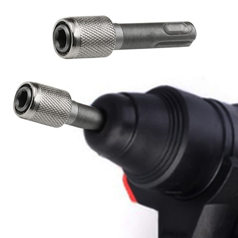 [TM Store]💖[HOT SALE]🎈🎈 Convenient SDS Socket Adapter 1 4'' Hex Shank Screwdriver Holder Drill Bits Adapter Converter for Drill Bits