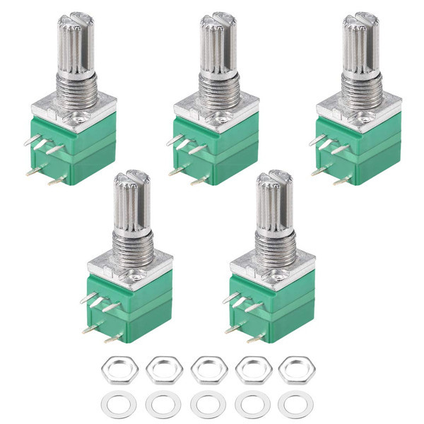 Biến Trở đơn công tắc RV097NS 5 Chân ||