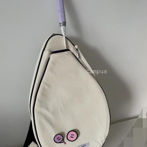 Túi canvas đeo vai đựng vợt cầu lông / tennis dành cho trẻ em