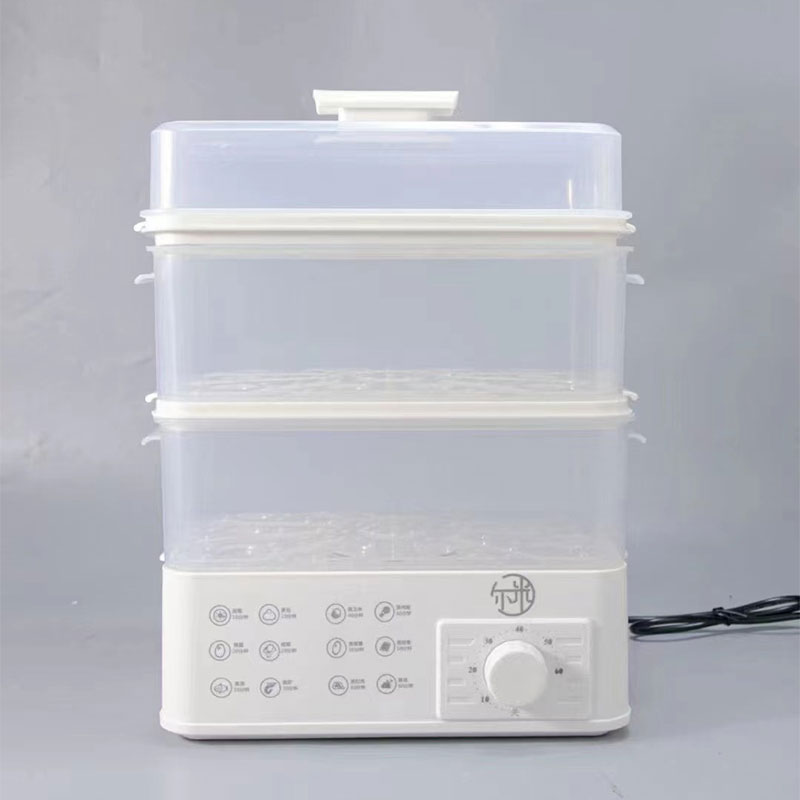 XIAOMIMIJIA Electric steamer household all-in-one multi-functional large-capacity multi-layer steamer electric steamer timer steamer