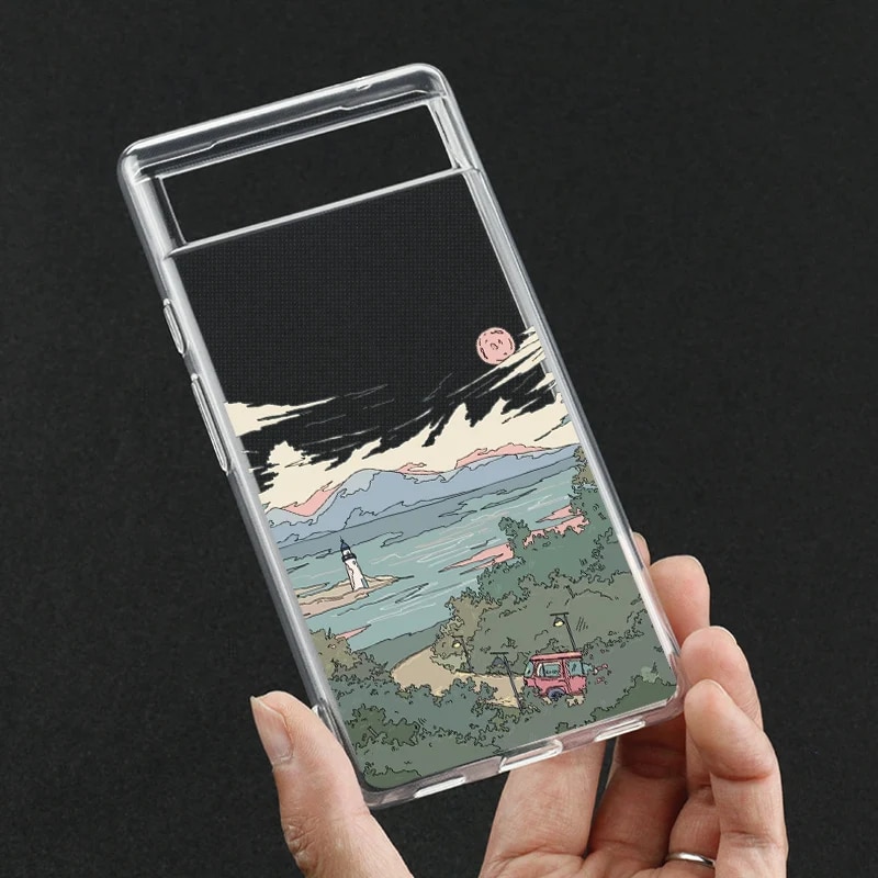 Japan%20Anime%20Landscape%20phone%20Case%20for%20Google%20Pixel%207a%207Pro%206a%206%206Pro%208%208%20Pro%205G%20Clear%20Scenery%20Covers%20Fundas%20Skin%20-%20Image%203