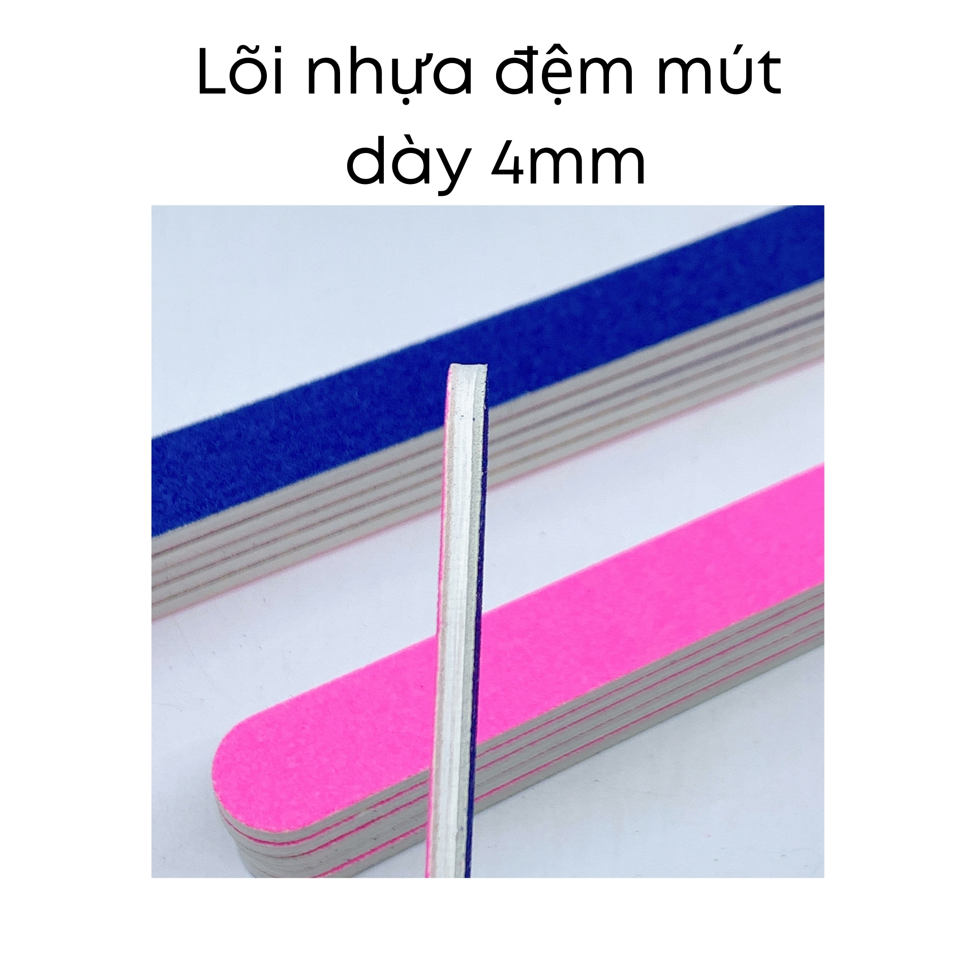 Combo 5 cây dũa móng gel& móng tay chuyên dụng cao cấp