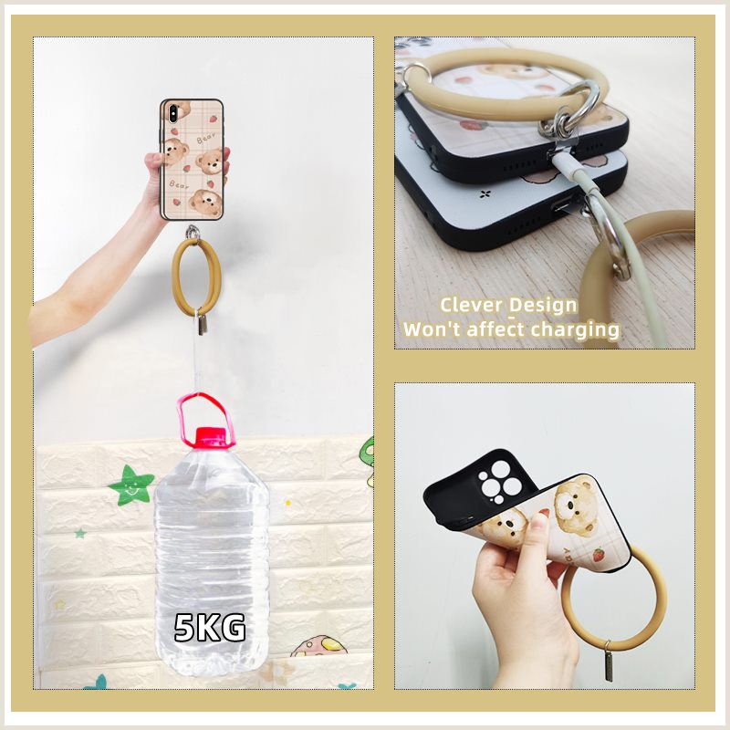 Cartoon%20Dirt-resistant%20Phone%20Case%20For%20iphone%20X/XS%20heat%20dissipation%20funny%20cute%20soft%20case%20solid%20color%20Waterproof%20youth%20-%20Image%203
