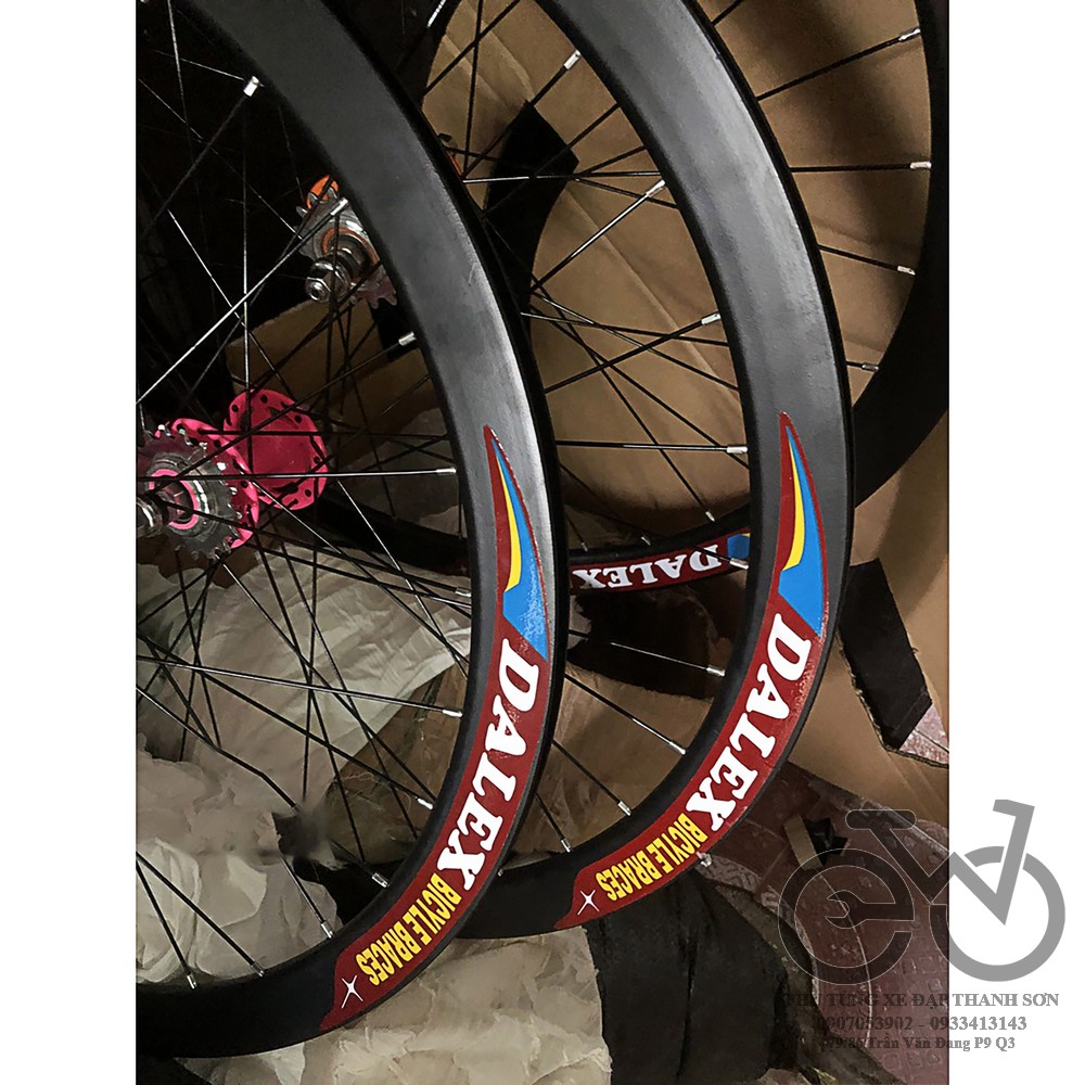 Vành xe đạp Fixed Gear DALEX 32/36 lỗ