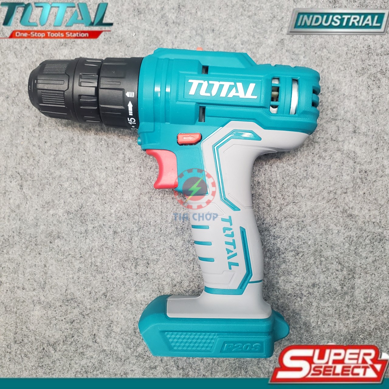 Máy khoan vặn vít dùng pin total 20v tdli20011
