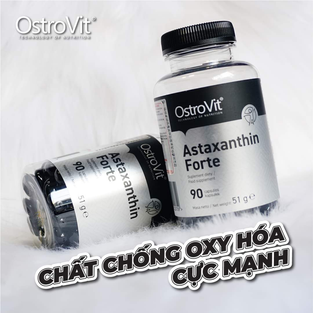 Ostrovit - Review Thực Phẩm Bổ Sung Tăng Sức Đề Kháng Ostrovit Astaxanthin 