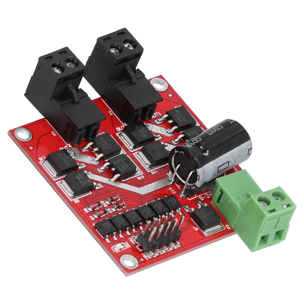 Electronic%20Component%207A/160W%20DC%20Motor%20Driver%20Module%202%E2%80%91Channel%20L298%20PWM%20DC%20Motor%20Driver%20Module%206.5V-27V%20High%20Power%202%E2%80%91Channel%20Driver%20Module%20PWM%20Regulation%20-%20Image%202