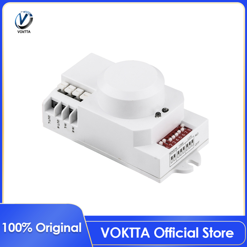 Công Tắc Cảm Biến Radar Vi Sóng VOKTTA 5.8G Chính Hãng 220V
