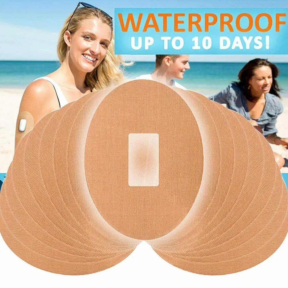 Sport Sensor Patches for G4 G5 Waterproof Adhesive Patch for Dexcom G6 Latex Hypoallergenic Adhesive Waterproof Latex-free. 