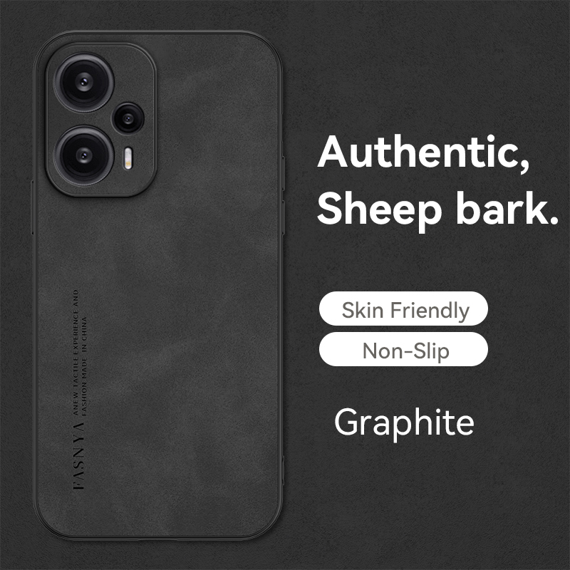 For Xiaomi Redmi Note 12 Turbo Case Redmi Note12Turbo TPU Soft Shockproof Matte Phone Casing Leather Texture Cover
