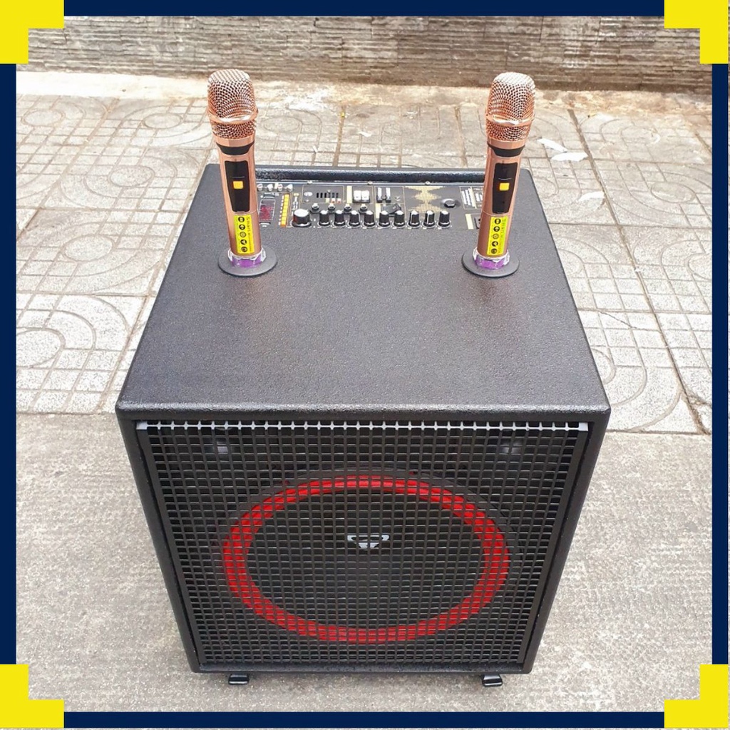 Thành phẩm và vỏ loa kéo 1 bass 40 2 trép mạch 19x38 và 15x35 hhh