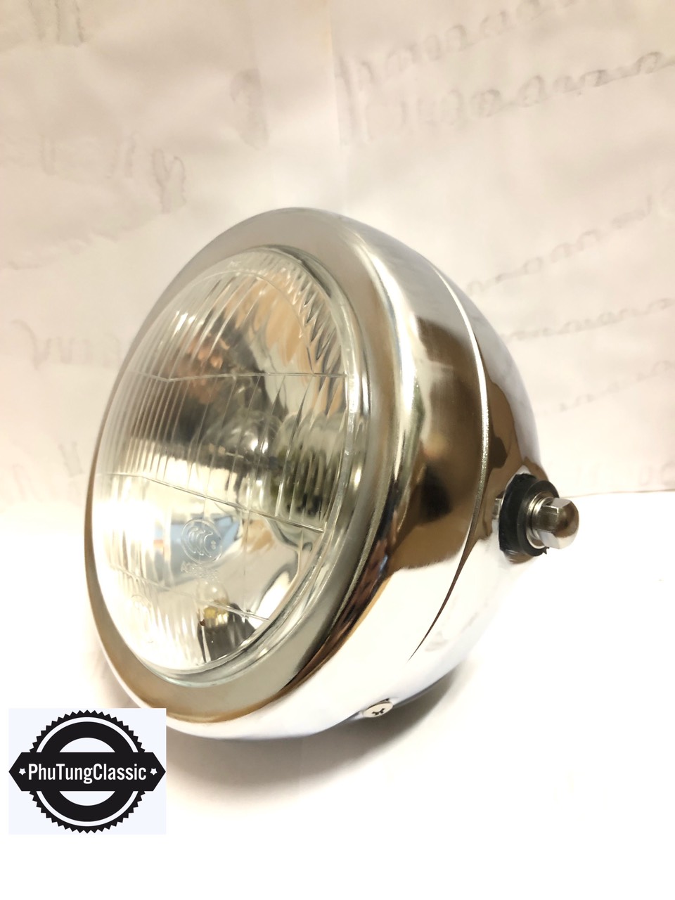 Đèn pha Su Gn kèm theo tai bắt pha, độ Win, 67, CB, các dòng classic, tracker,,,