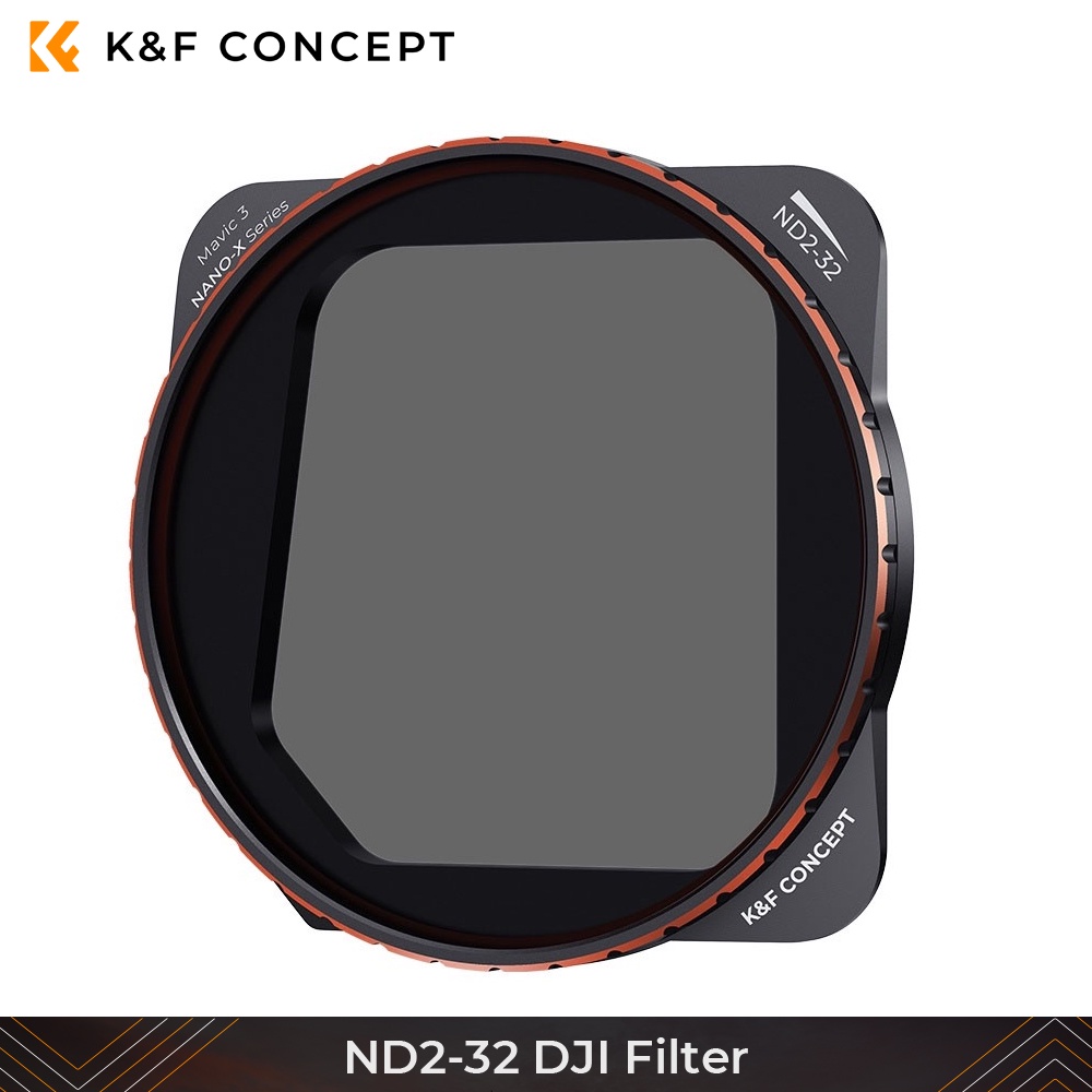 K&F Concept Variable ND2-ND32 (1-5 Stops) ND Filter for DJI Mavic 3/Mavic 3 Cine, Neutral Density Filter