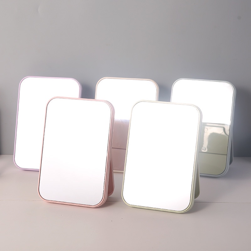 Gương soi để bàn gấp gọn mini