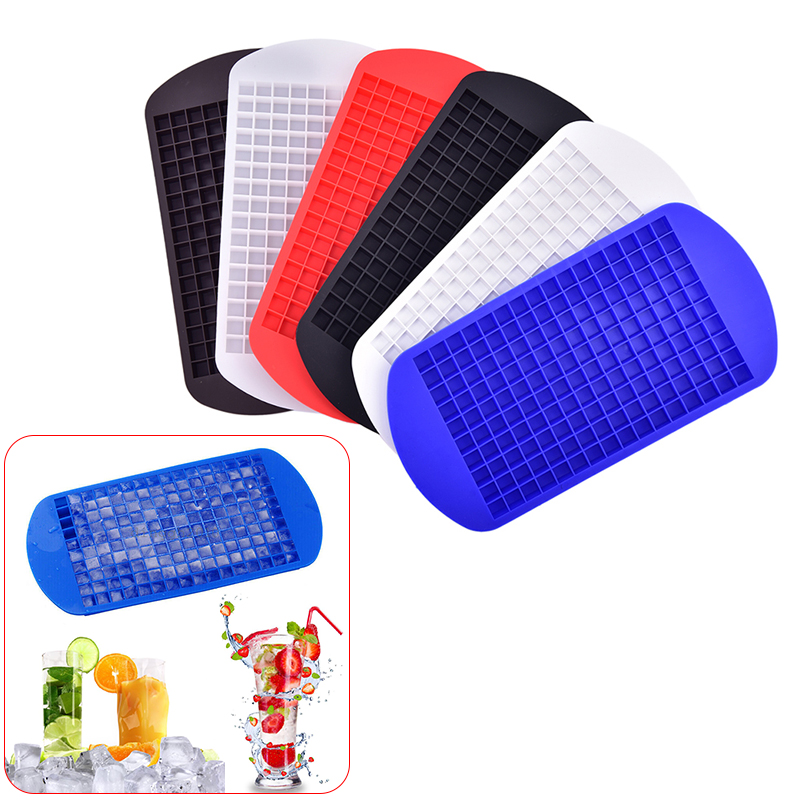 Ice Maker Mold 160 Grids Mini Small Ice Cube Tray Frozen Cubes Trays Silicone. 