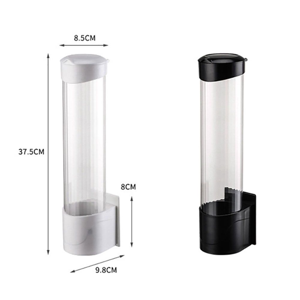 MO MO Cone or Flat Bottom Cups For Water Dispenser Dustproof Wall Mounted Plastic Cup Remover Cup Dispenser Cup Holder Storage Rack