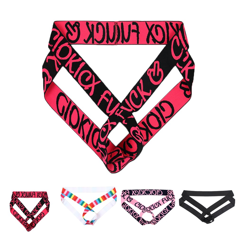 【Ready Stock】 Boost Your Confidence with Men's Jock Strap Bandage Enhancer Underwear