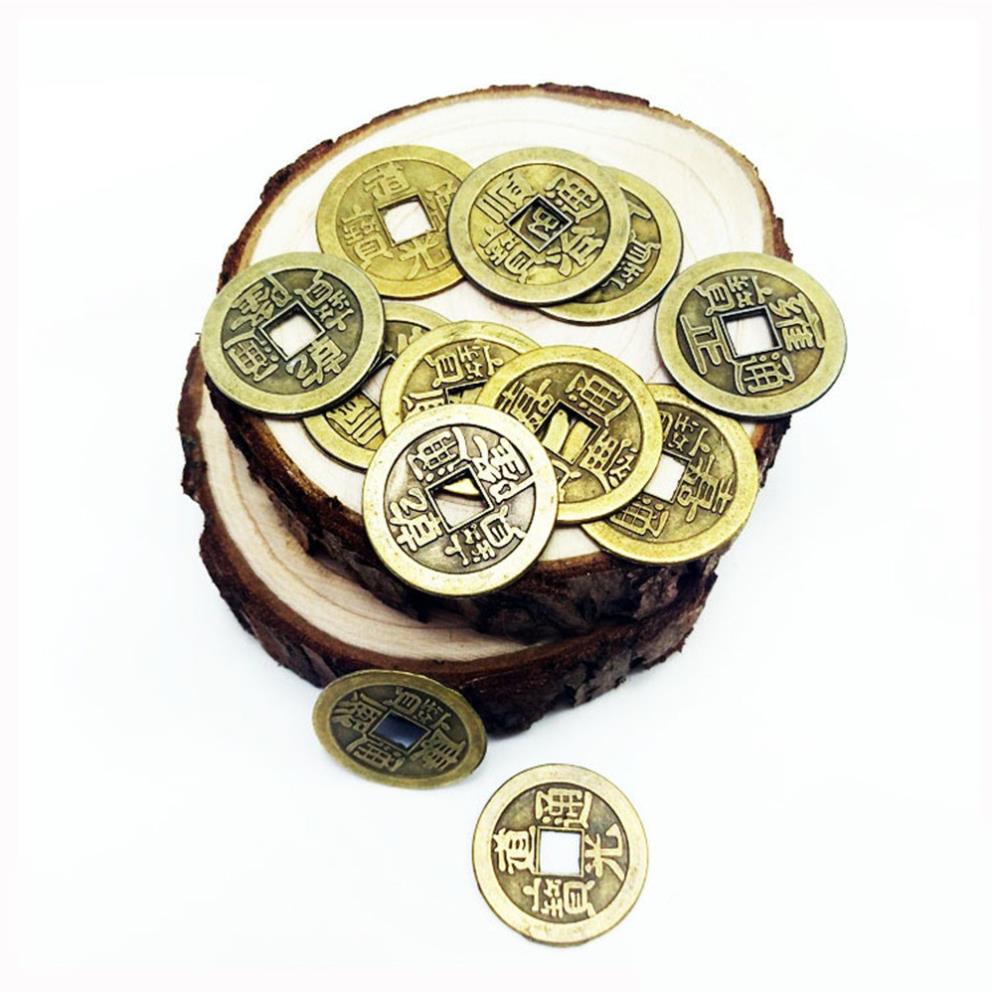 [BÁN SỈ COMBO 100] Đồng Xu Ngũ Đế phong thủy may mắn chiêu tài