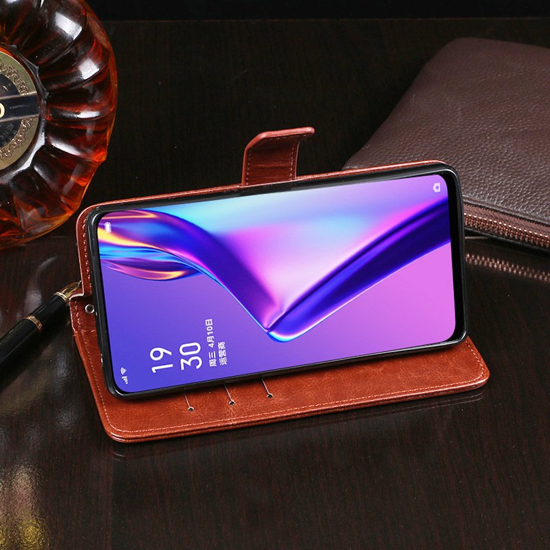 Bao da dạng ví hai mặt cho oppo reno, k3