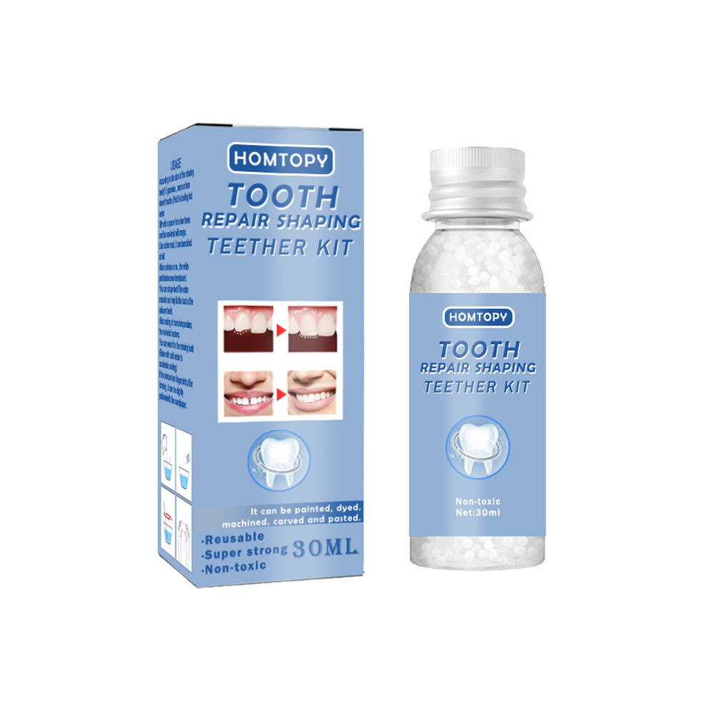 COLORKEY Homtopys False Teeth Solid Glue New Repair Gutta Percha Temporary Filling Particles Solid Teeth Makeup
