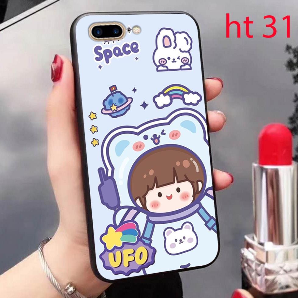 Ốp lưng iphone 7/8 - iphone 7 plus/8 plus in hình nhân vật hoạt hình rorojump siêu cute tiến minh