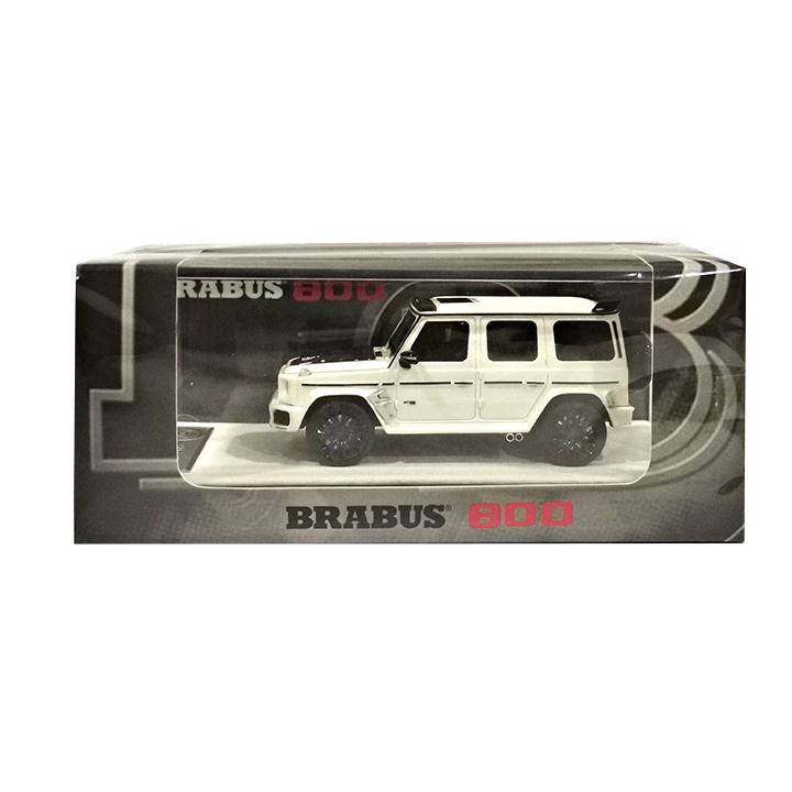 MotorHelix 1:64 Brabus 800 Mercedes-AMG G63 White | Lazada PH