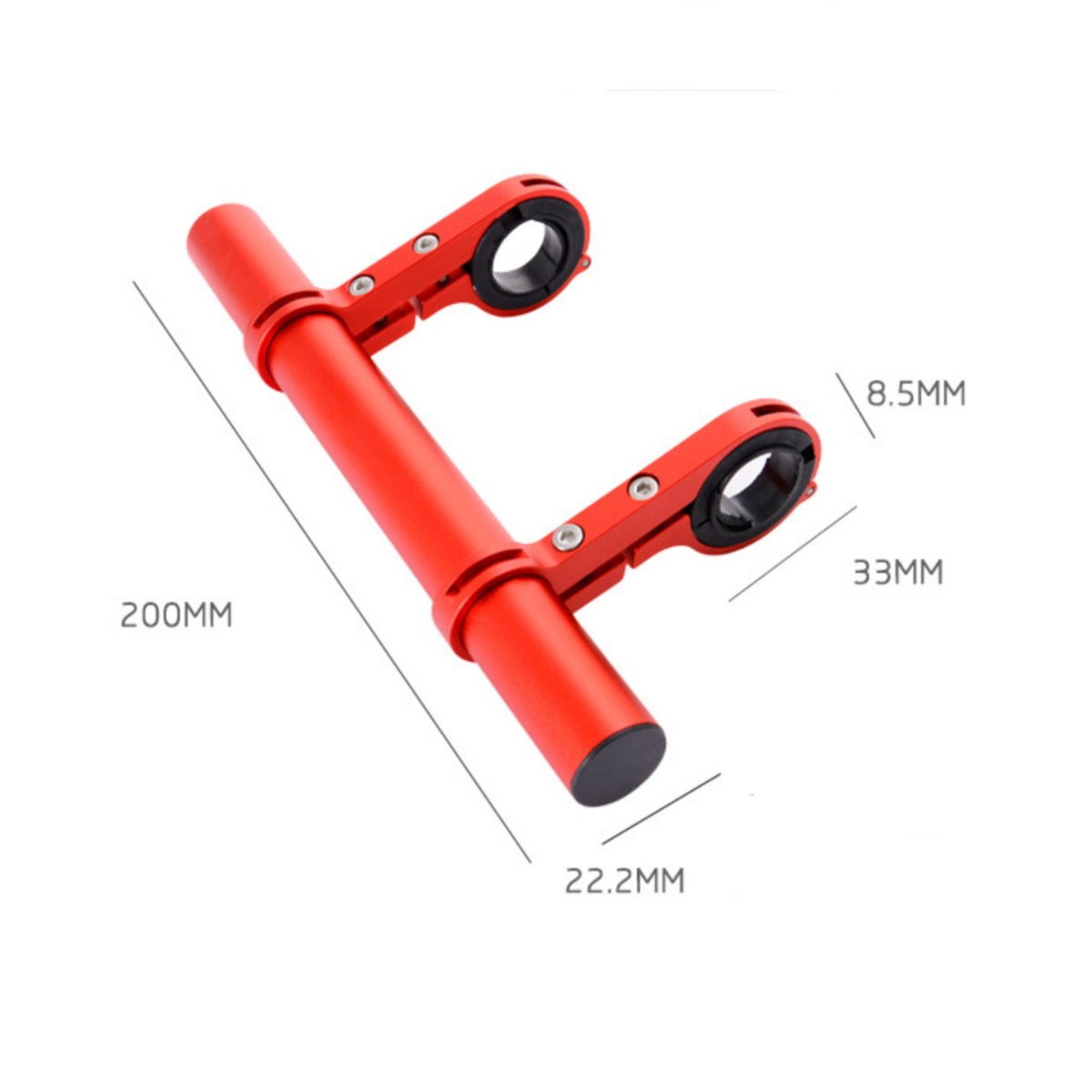20cm Bicycle Handlebar Bracket Extender Extension Handlebar Bracket Mount Bike Holder Handle Bar 20cm