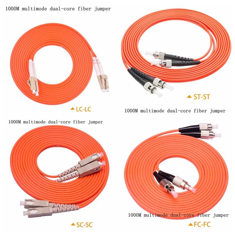 【Shop the Latest Trends】10000M multimode core fiber Dual LC to LC FC ST ...