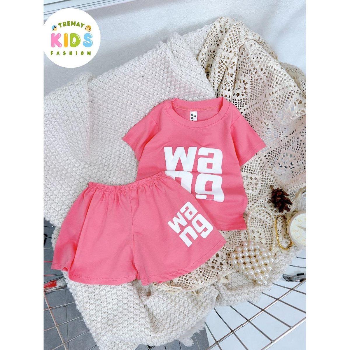 [8-40kg] Đồ bộ bé gái quần đùi 5 Màu