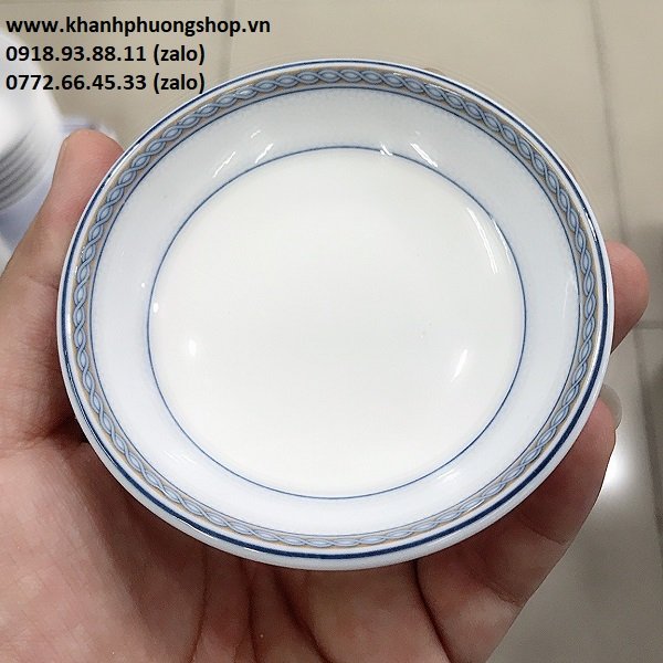 chén nước chấm sứ Minh Long - chén nước chấm sứ