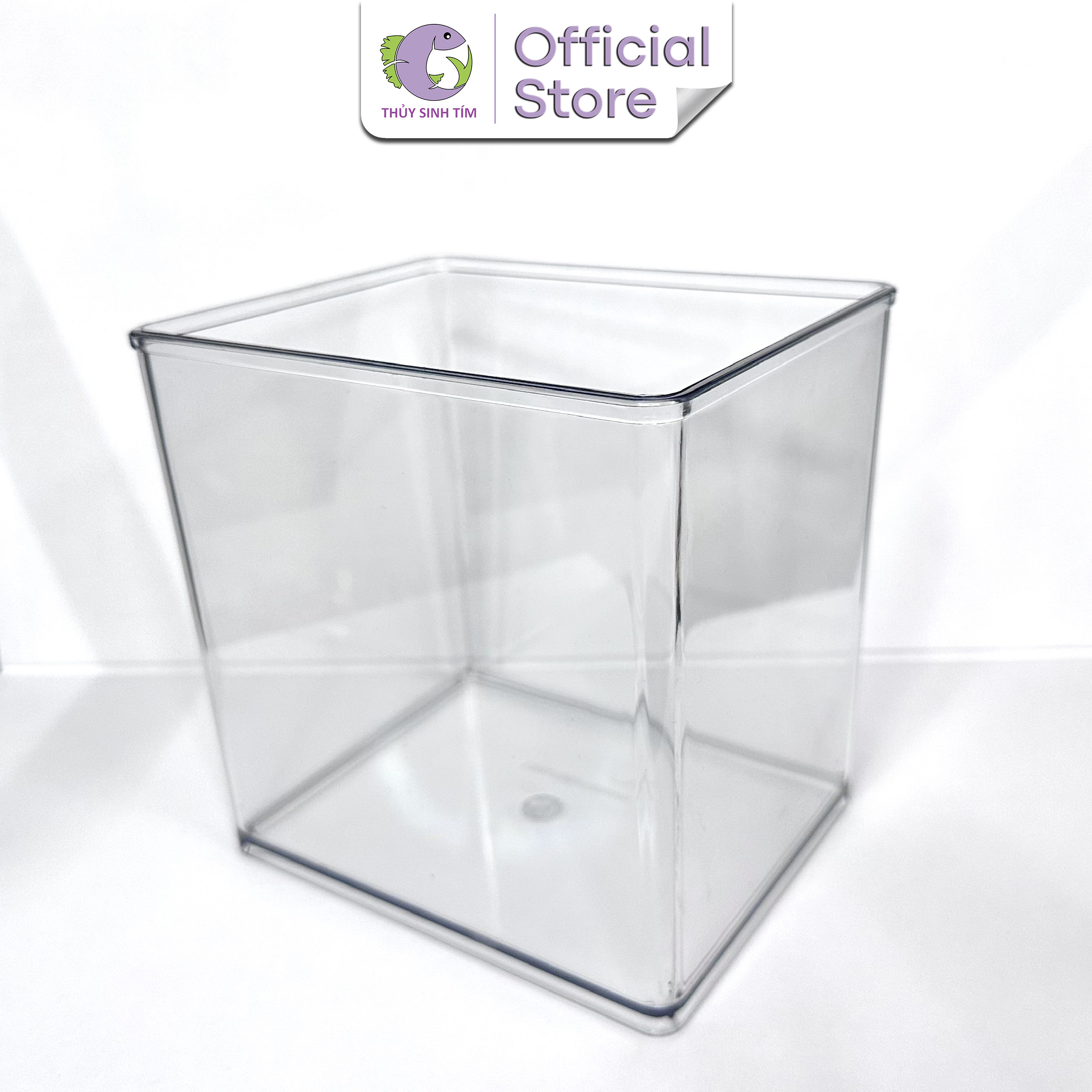 Bể Acrylic Siêu Trong 15x12x15 (Bể Cá Cảnh, Bể Thủy Sinh Mini Để Bàn)